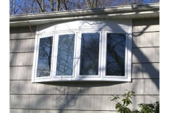 Bow window exterior- East Handover, NJ- Lifetime Alluminum