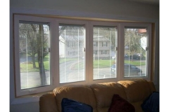 Bow window in family room- East Handover, NJ- Lifetime Alluminum