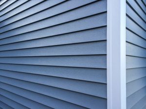 New Blue Siding